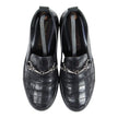 Casare Paciotti Embossed Slip Ons Size 9