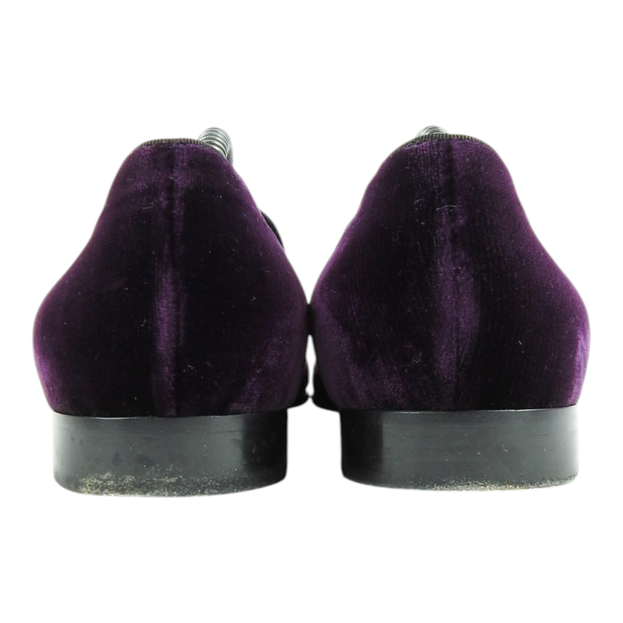 Versace Medusa Velvet Loafers Size 43.5