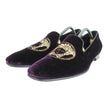 Versace Medusa Velvet Loafers Size 43.5