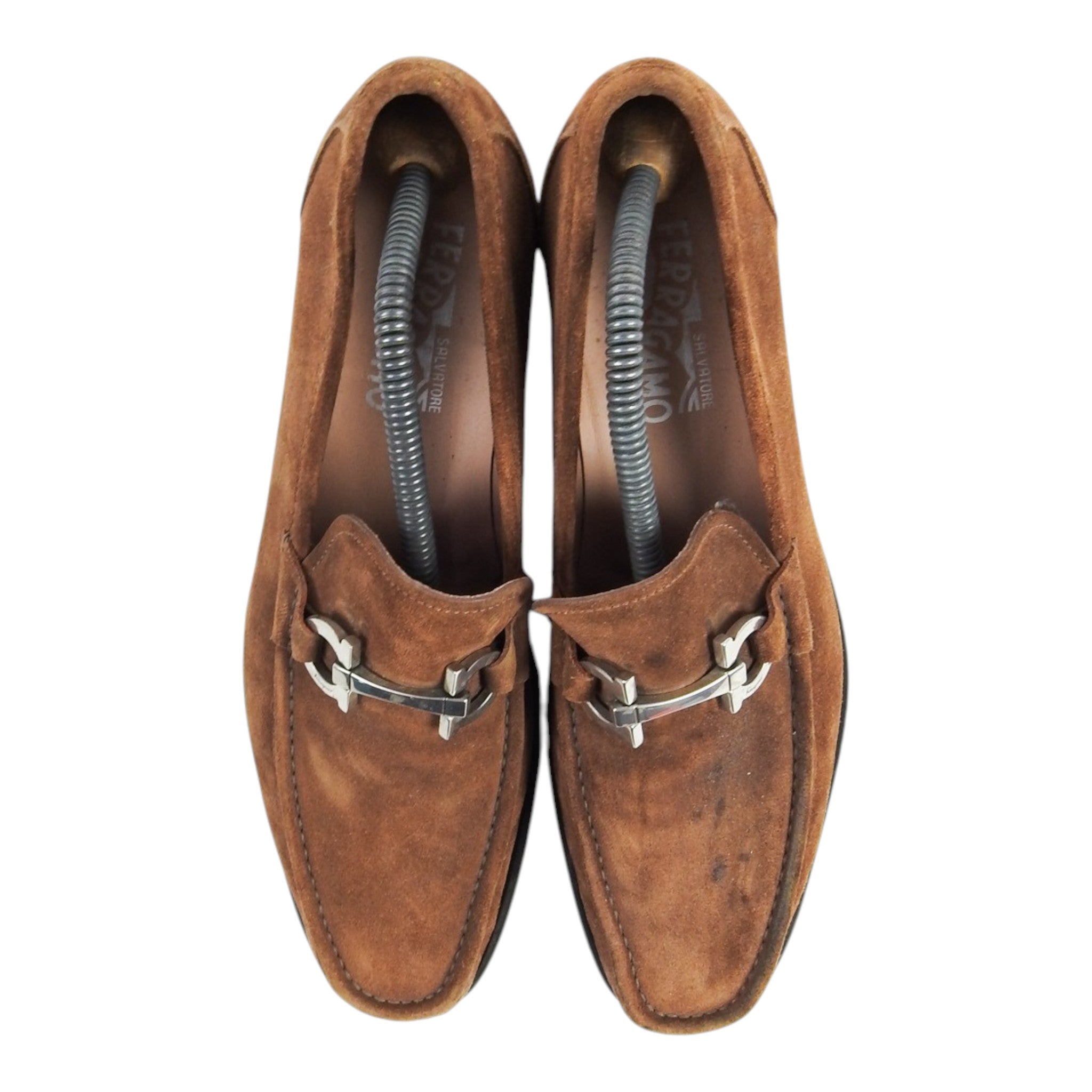 Salvatore Ferragamo Suede Loafers Size 10.5