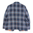 Kiton Blue and Orange Blazer Size 60