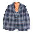 Kiton Blue and Orange Blazer Size 60