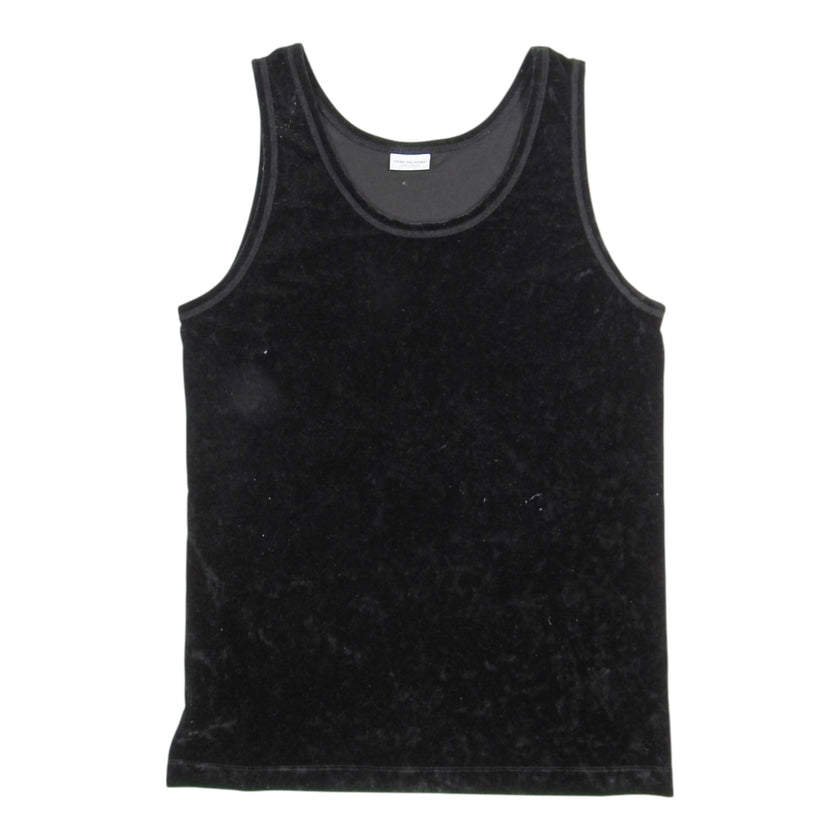 Dries Van Noten Velvet Tank Top Size XL
