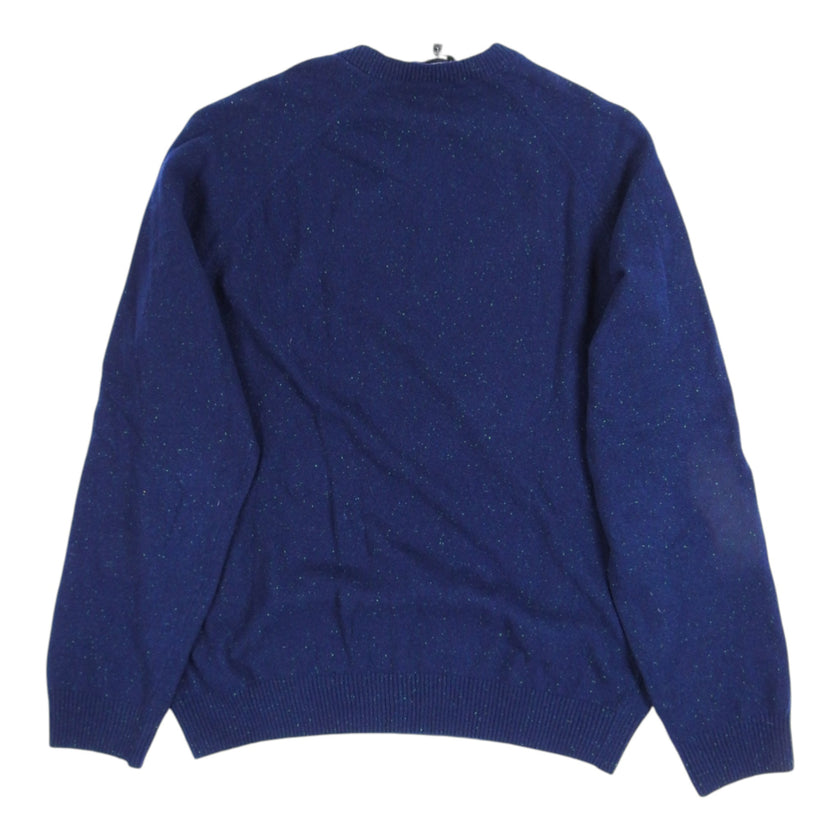 A.P.C. Navy Wool Sweater Size Large