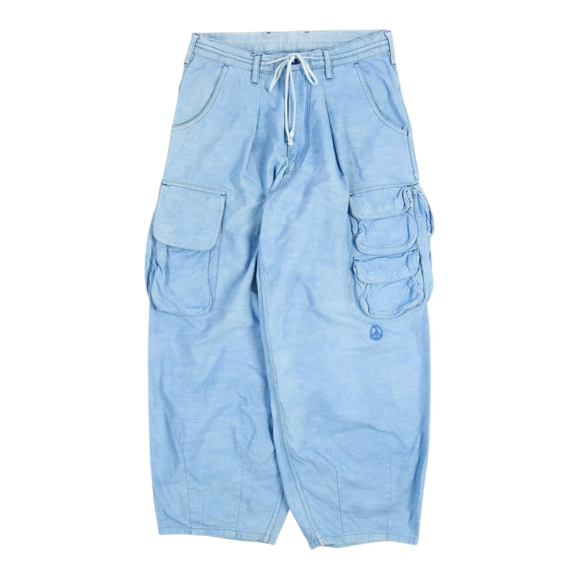 Story MFG Chambray Cargos Size Small