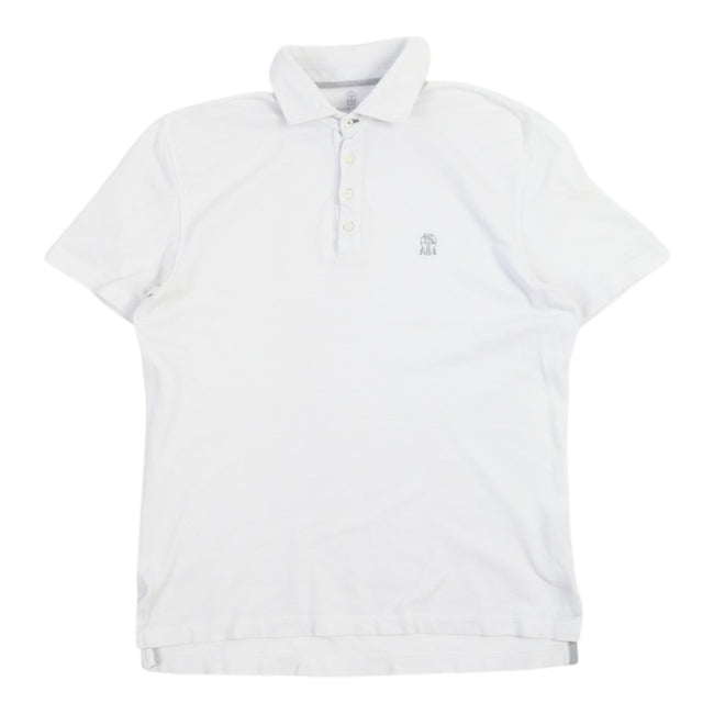 Brunello Cucinelli Pique Polo Size 46