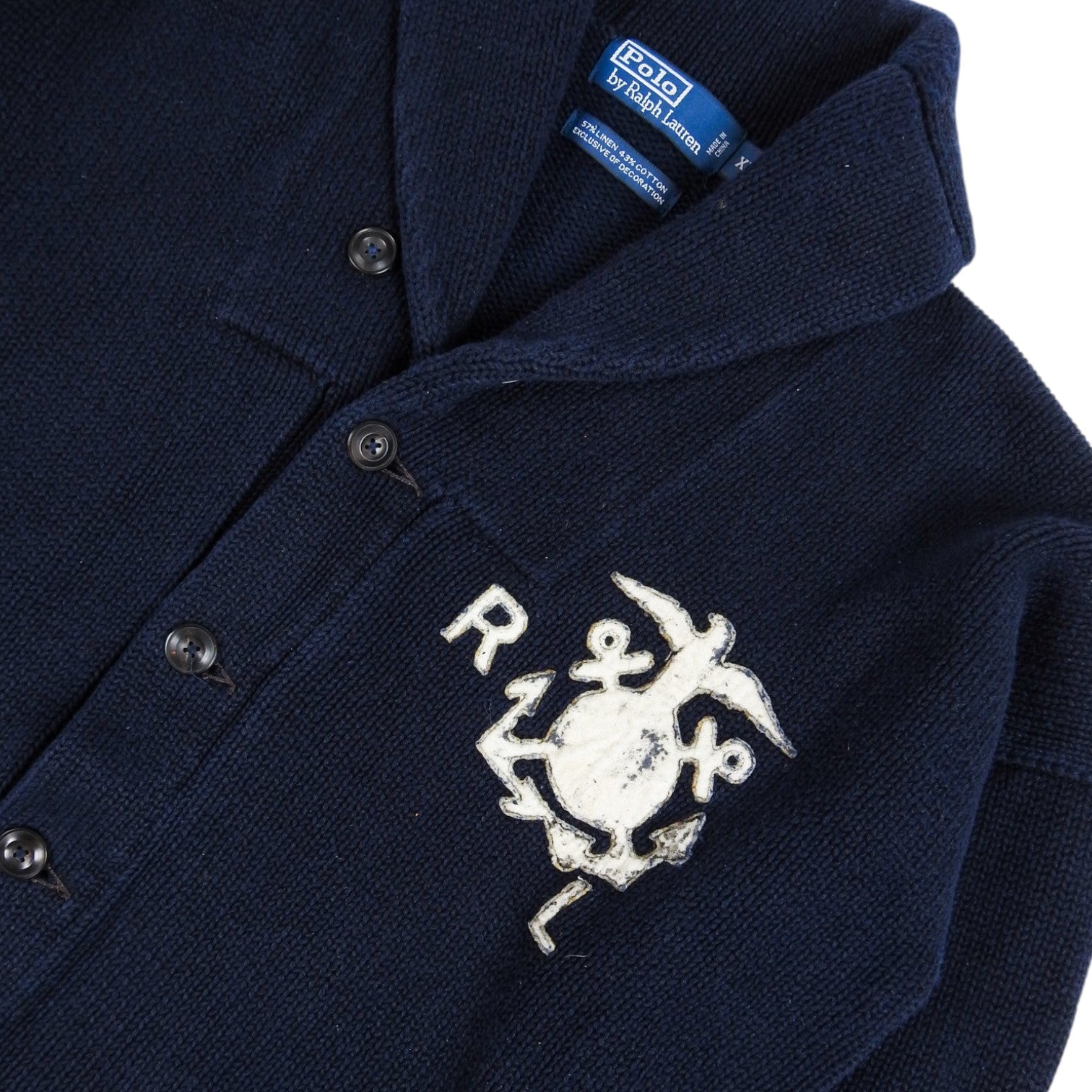 Polo Ralph Lauren Shawl Neck Cardigan Size XXL