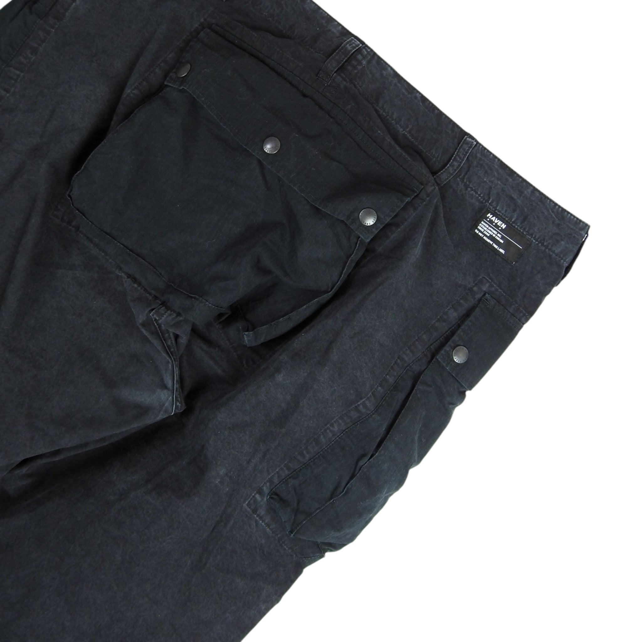 Haven Black Cargo Pants Size 4