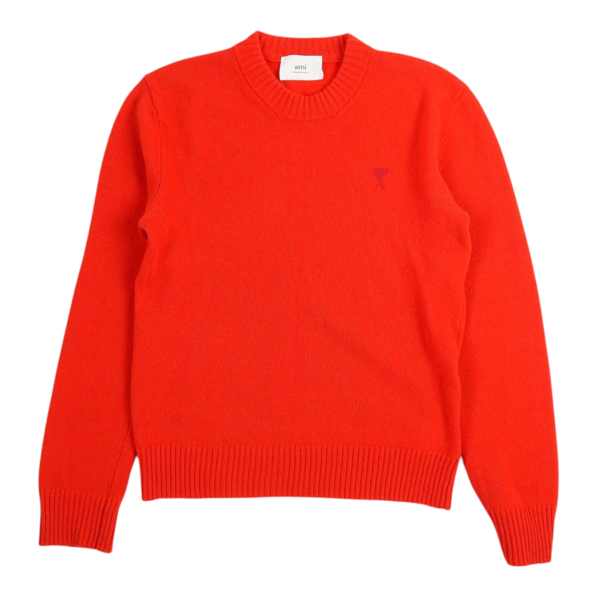 AMI Paris Logo Knit Crewneck Size Medium