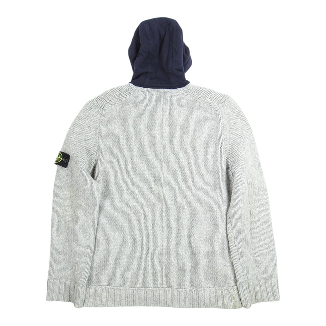 Stone Island Heavy Knit Hoodie Size 3XL
