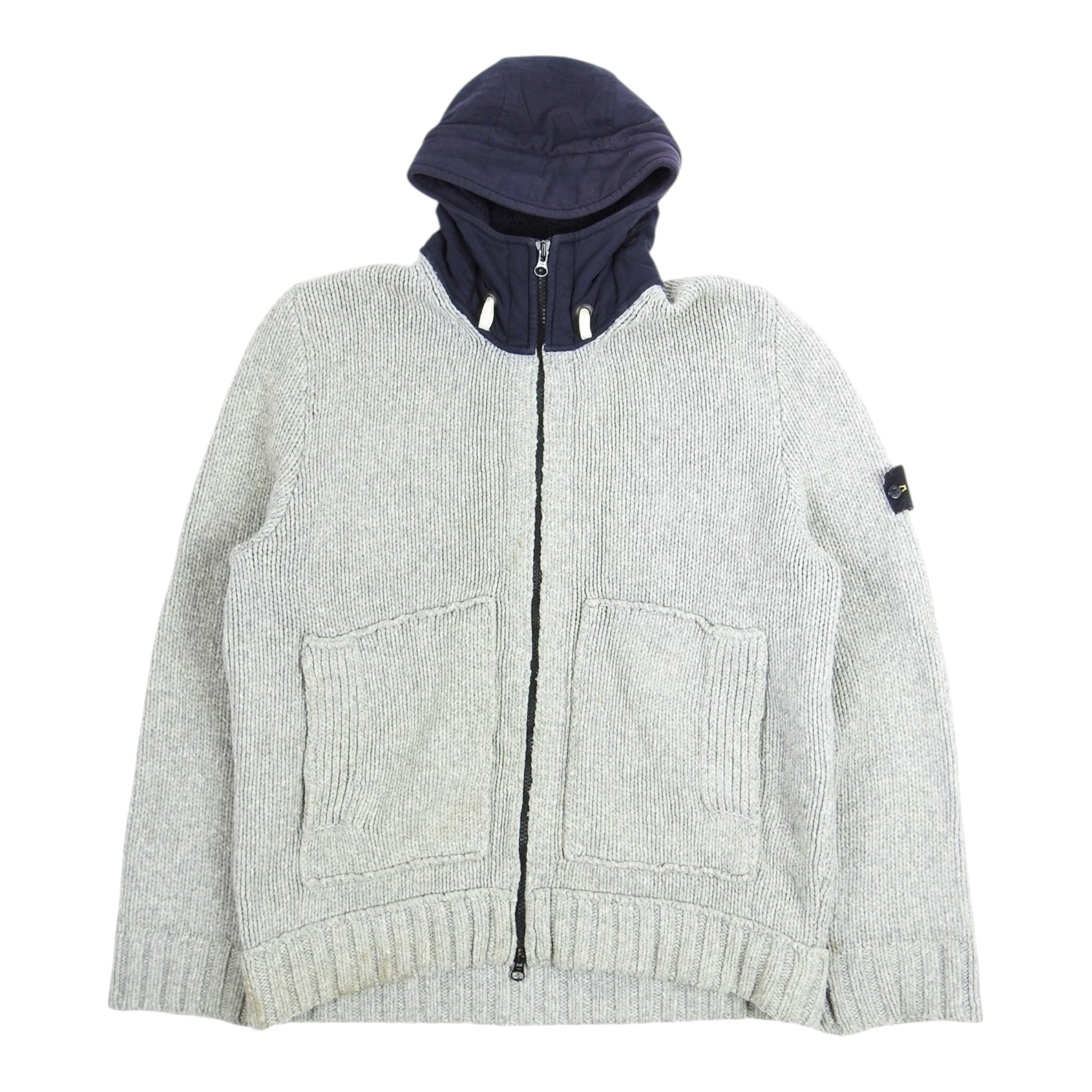 Stone Island Heavy Knit Hoodie Size 3XL