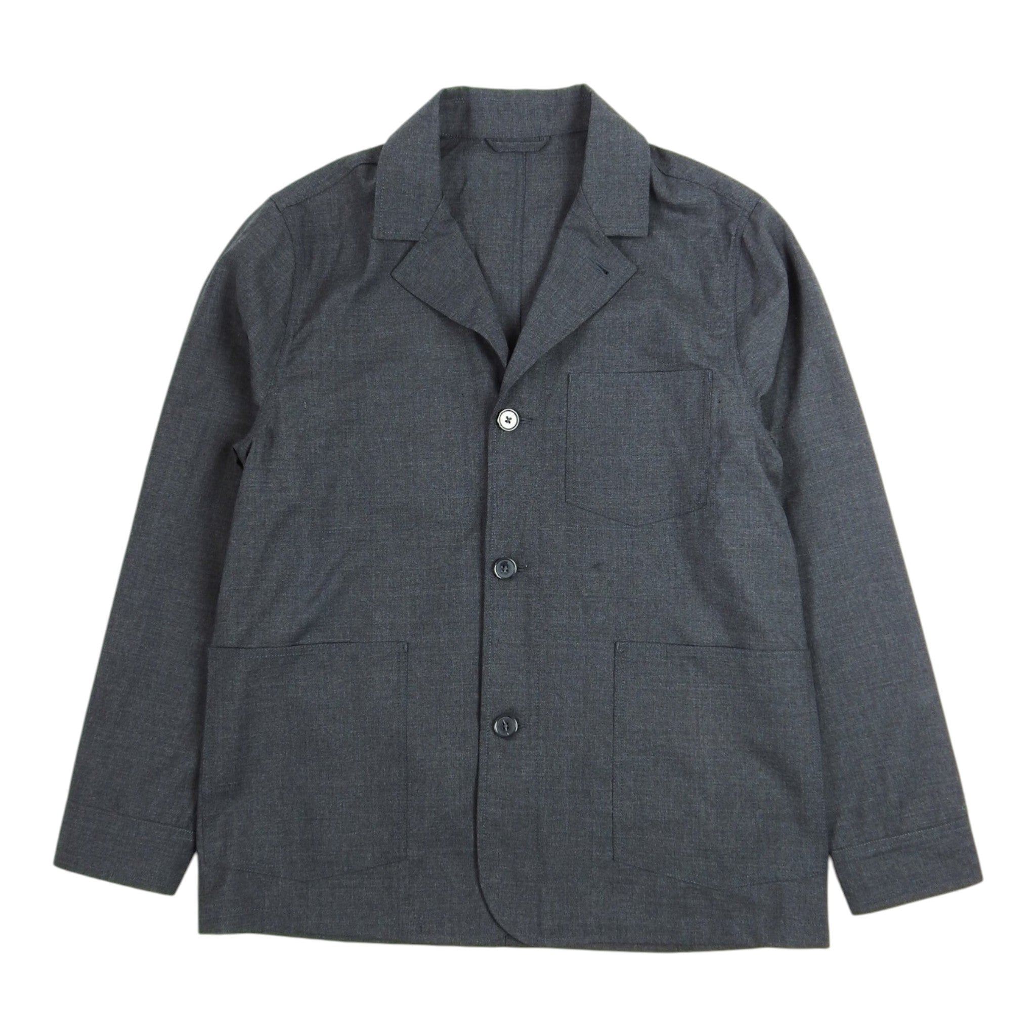 Officine General Grey Chore Jacket Size Small