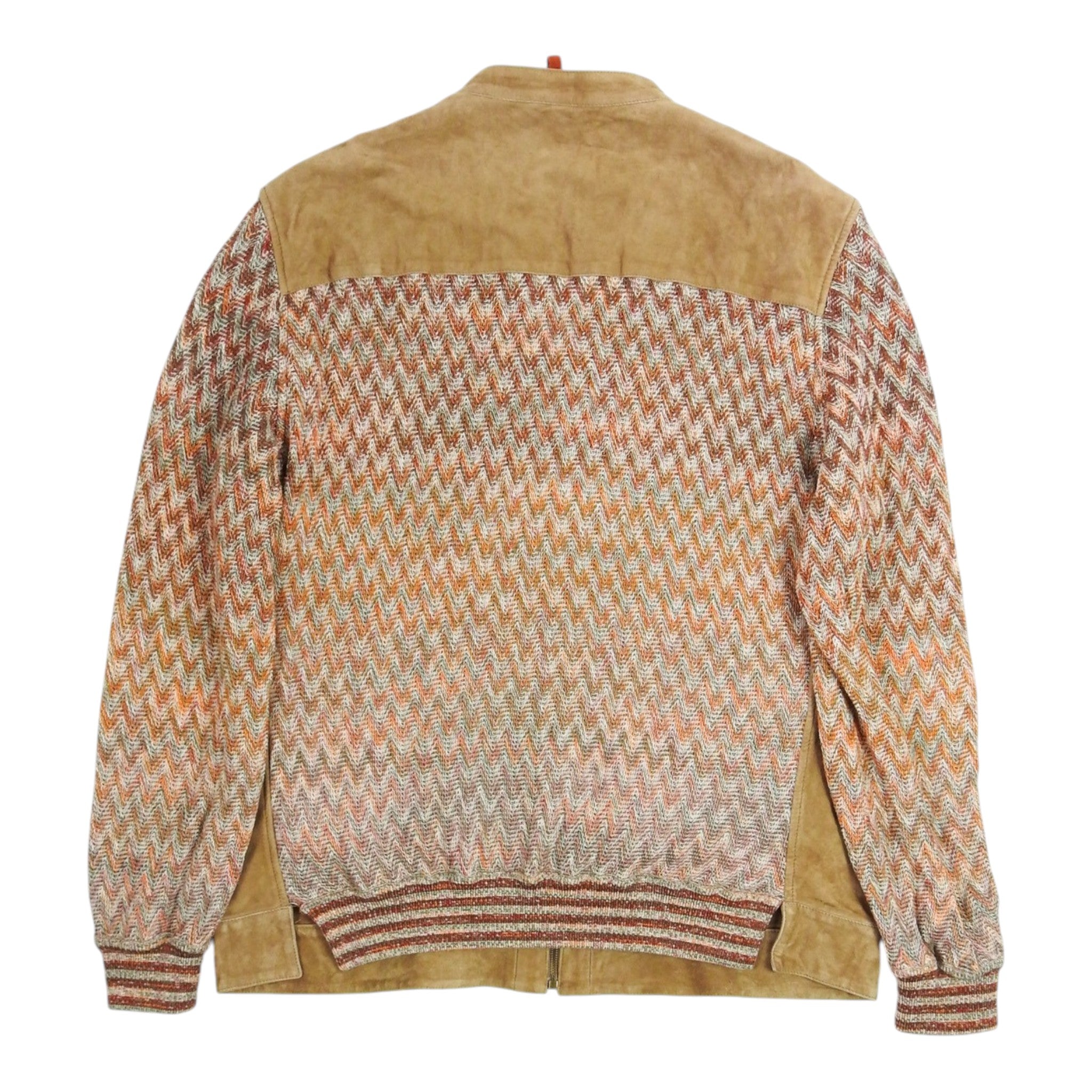 Missoni Knit/Suede Jacket Size XL
