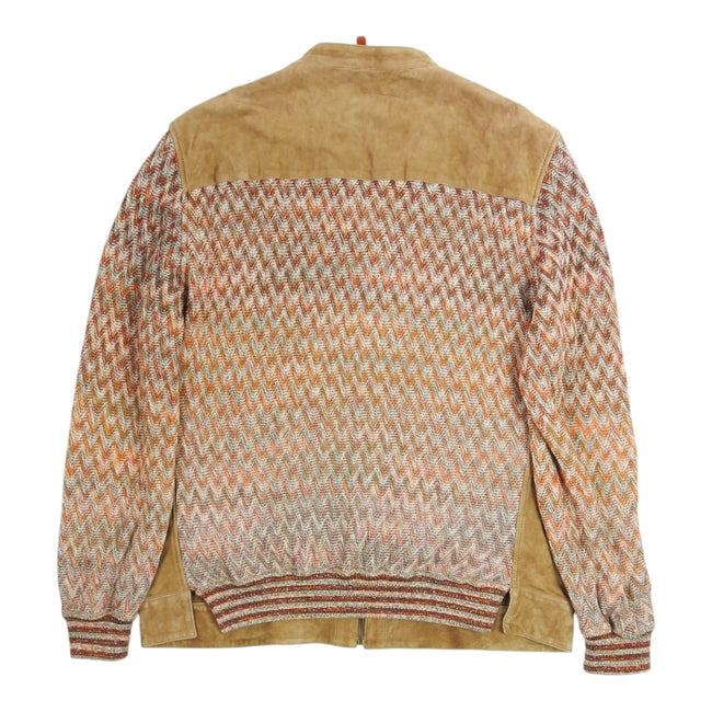 Missoni Knit/Suede Jacket Size XL