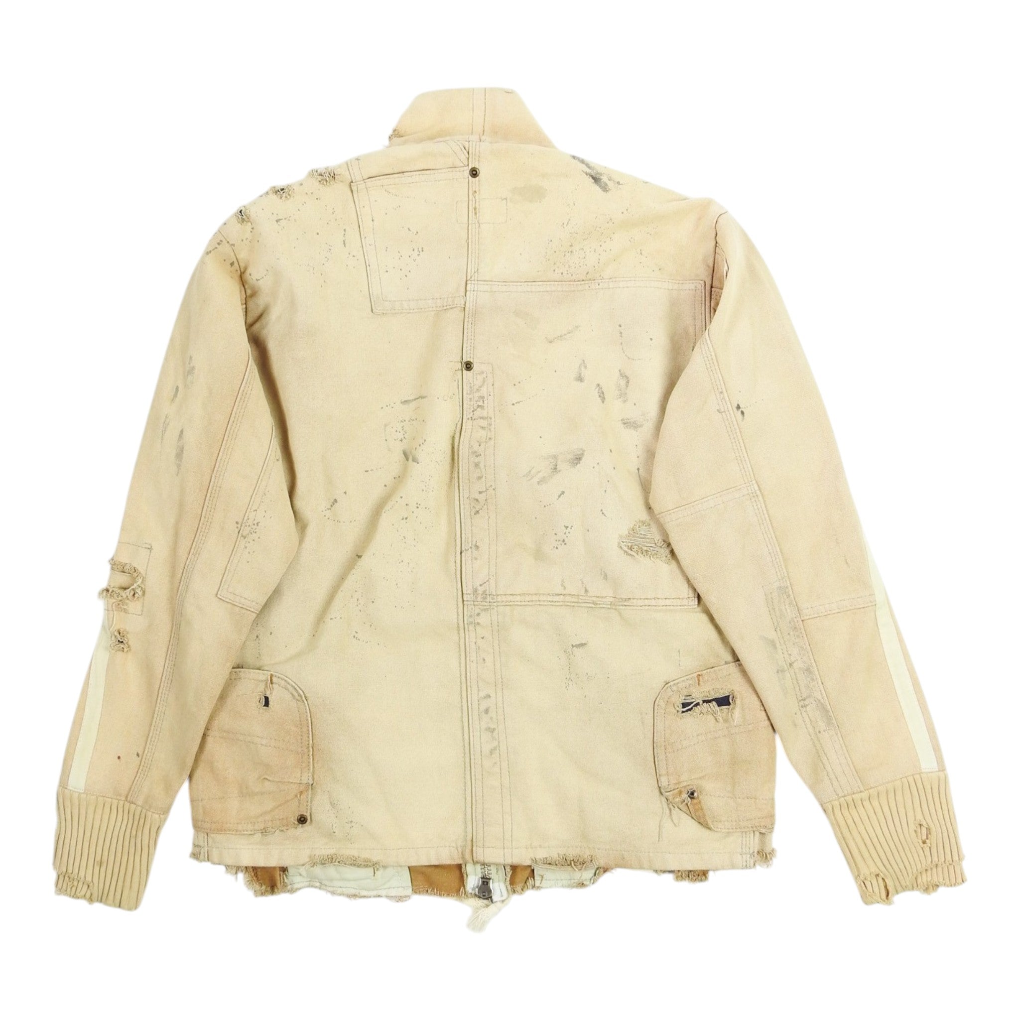 Greg Lauren Distressed Work Jacket Size 3