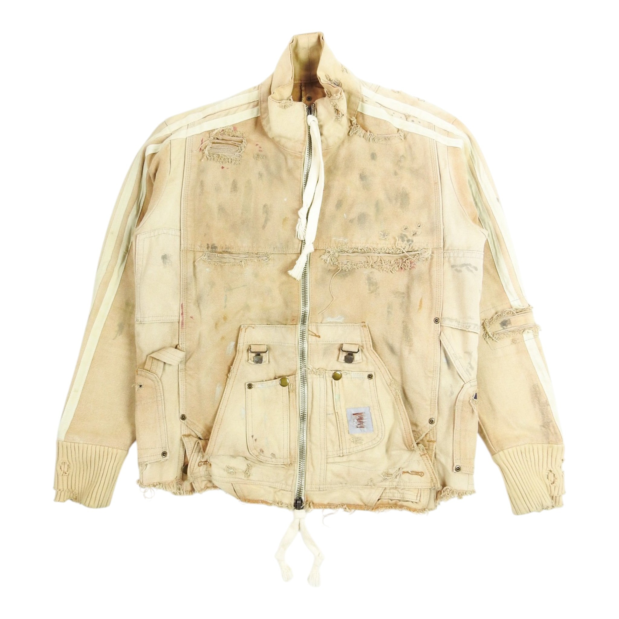 Greg Lauren Distressed Work Jacket Size 3