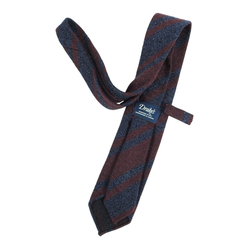 Drake's Striped Tie