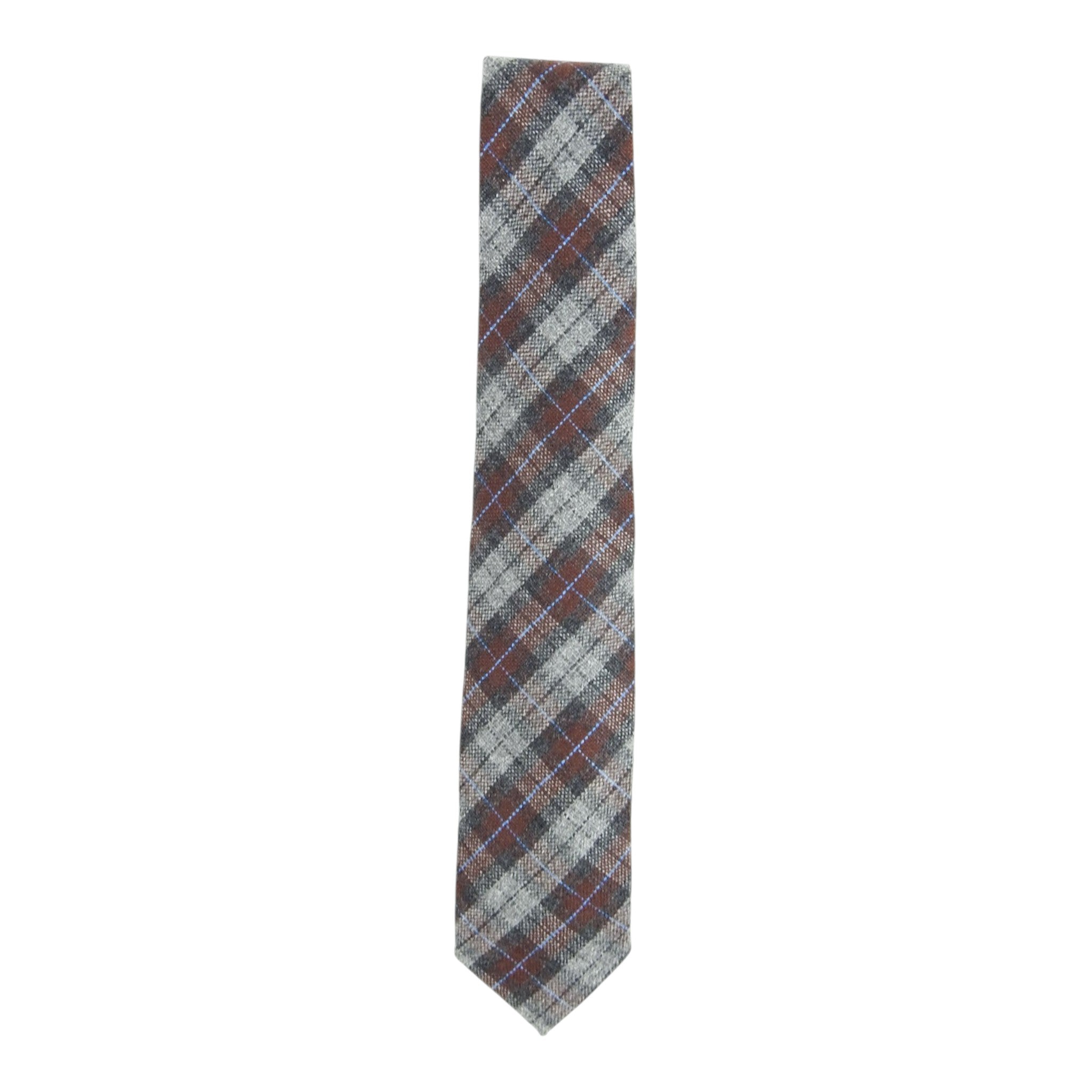 Drake's Plaid Tie