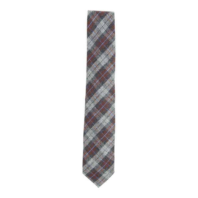 Drake's Plaid Tie