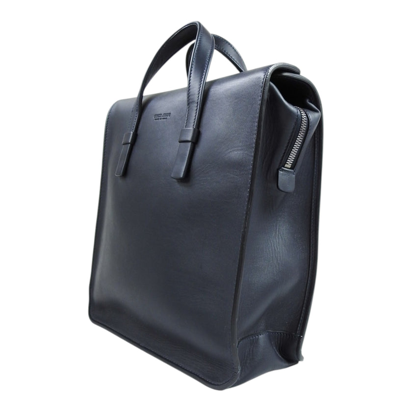 Giorgio Armani Leather Bag One Size