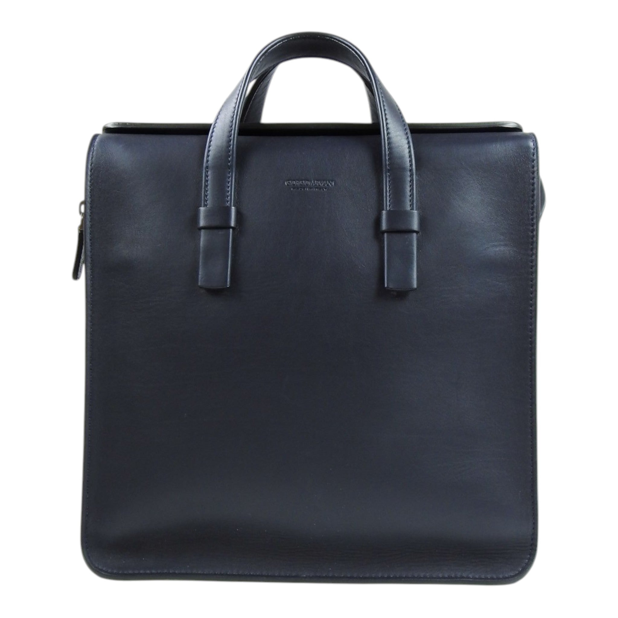 Giorgio Armani Leather Bag One Size