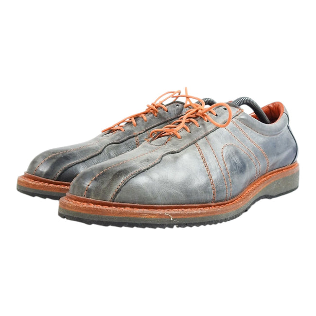 Allen Edmonds Blue/Orange Contrast Stitch Derby Size 12