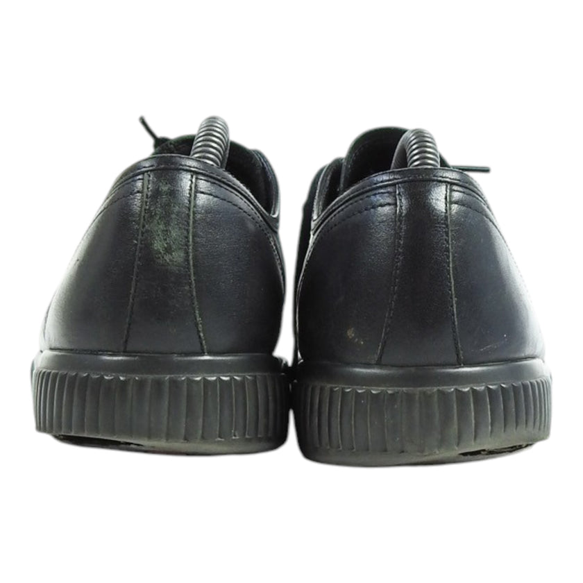 Prada Black Leather Sneakers Size 8