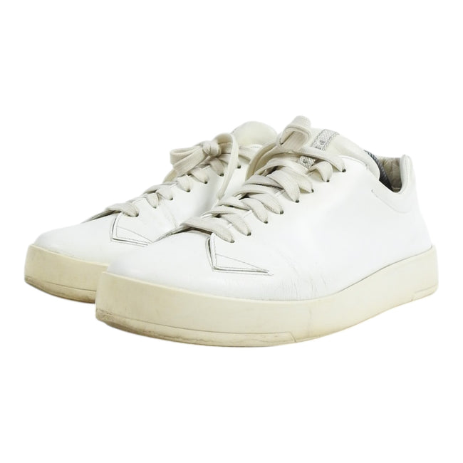 Prada White Leather Sneaker Size 8