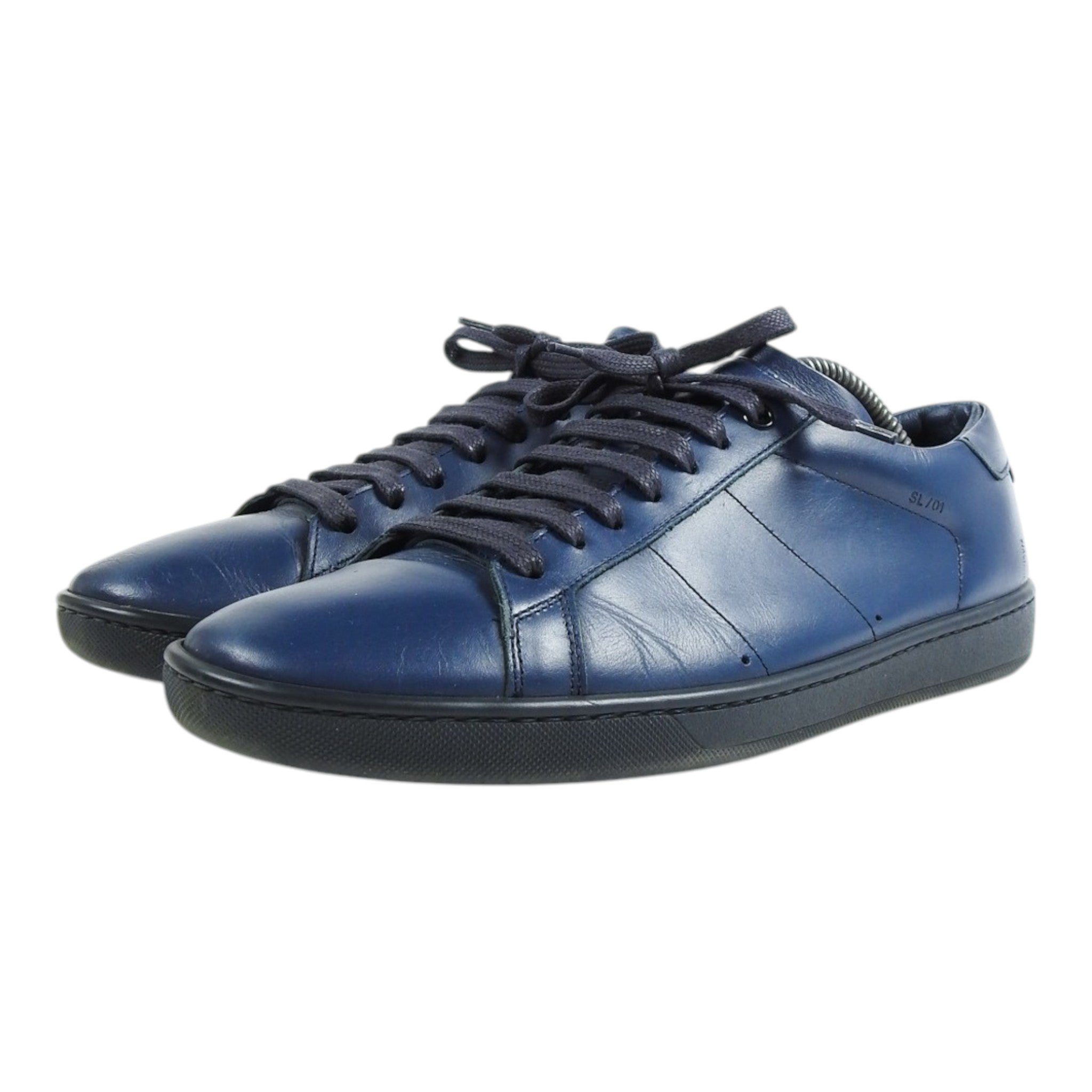 Saint Laurent Navy Sneakers Size 43
