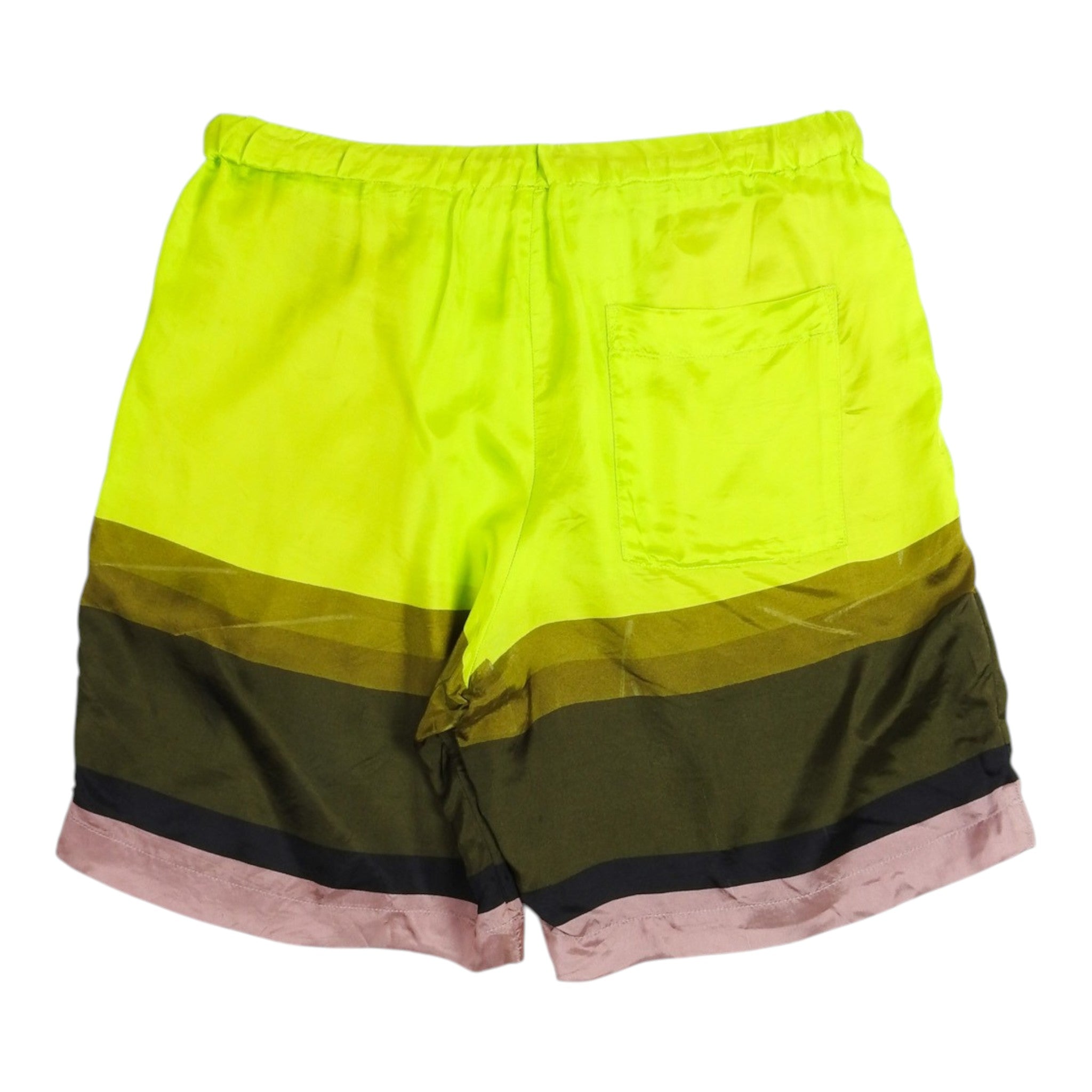 Dries Van Noten Colour Block Shorts Size 52