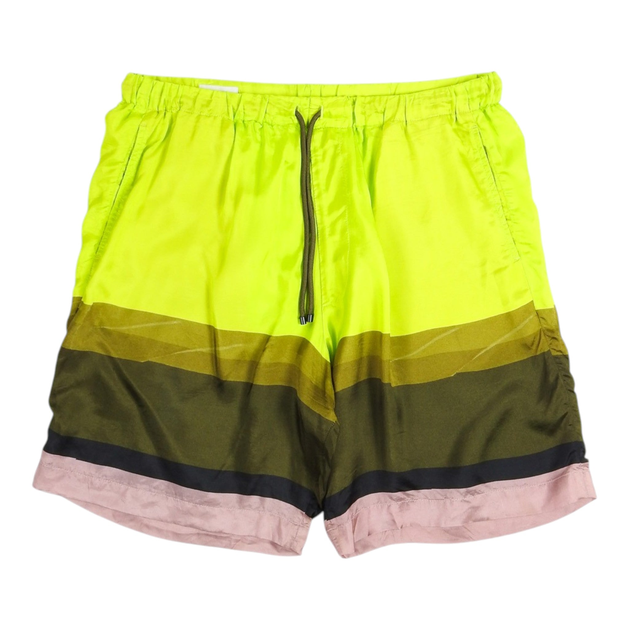 Dries Van Noten Colour Block Shorts Size 52