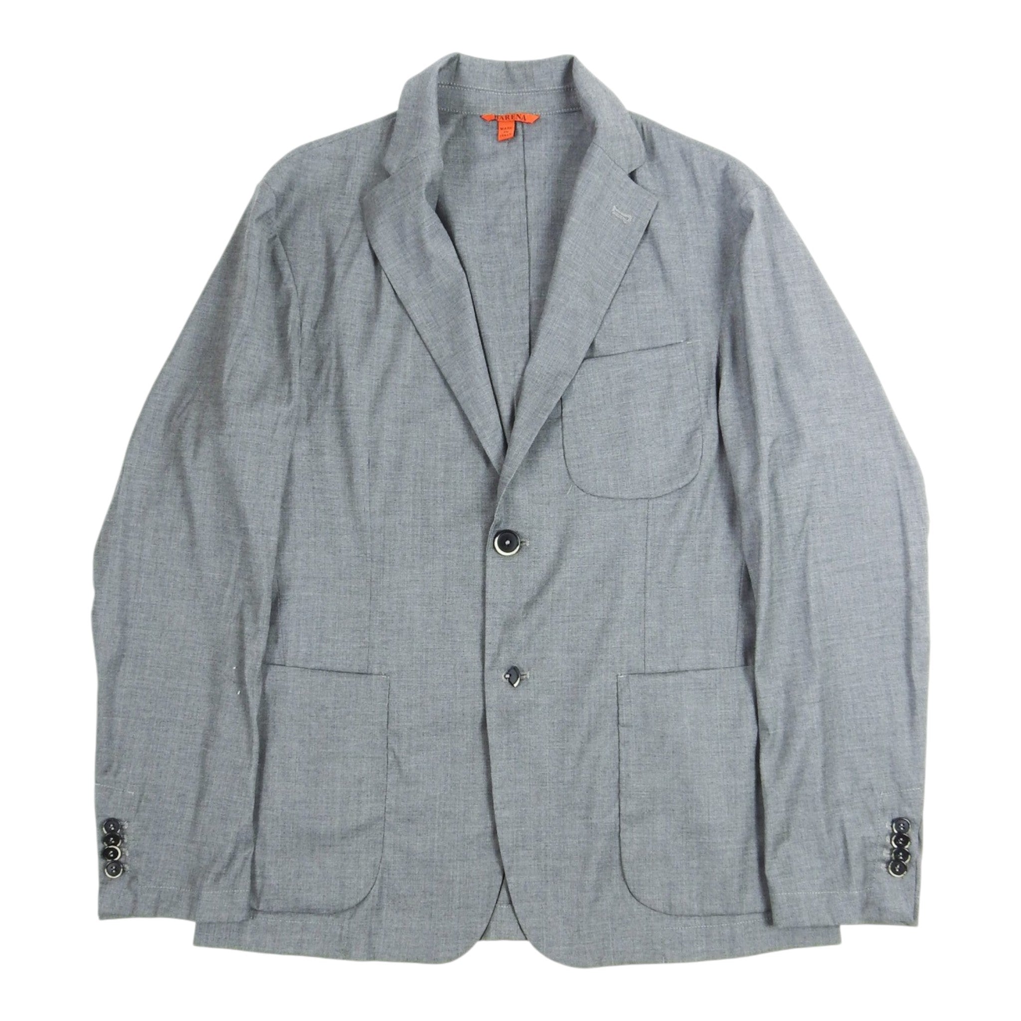 Barena Grey Light Blazer Size 50
