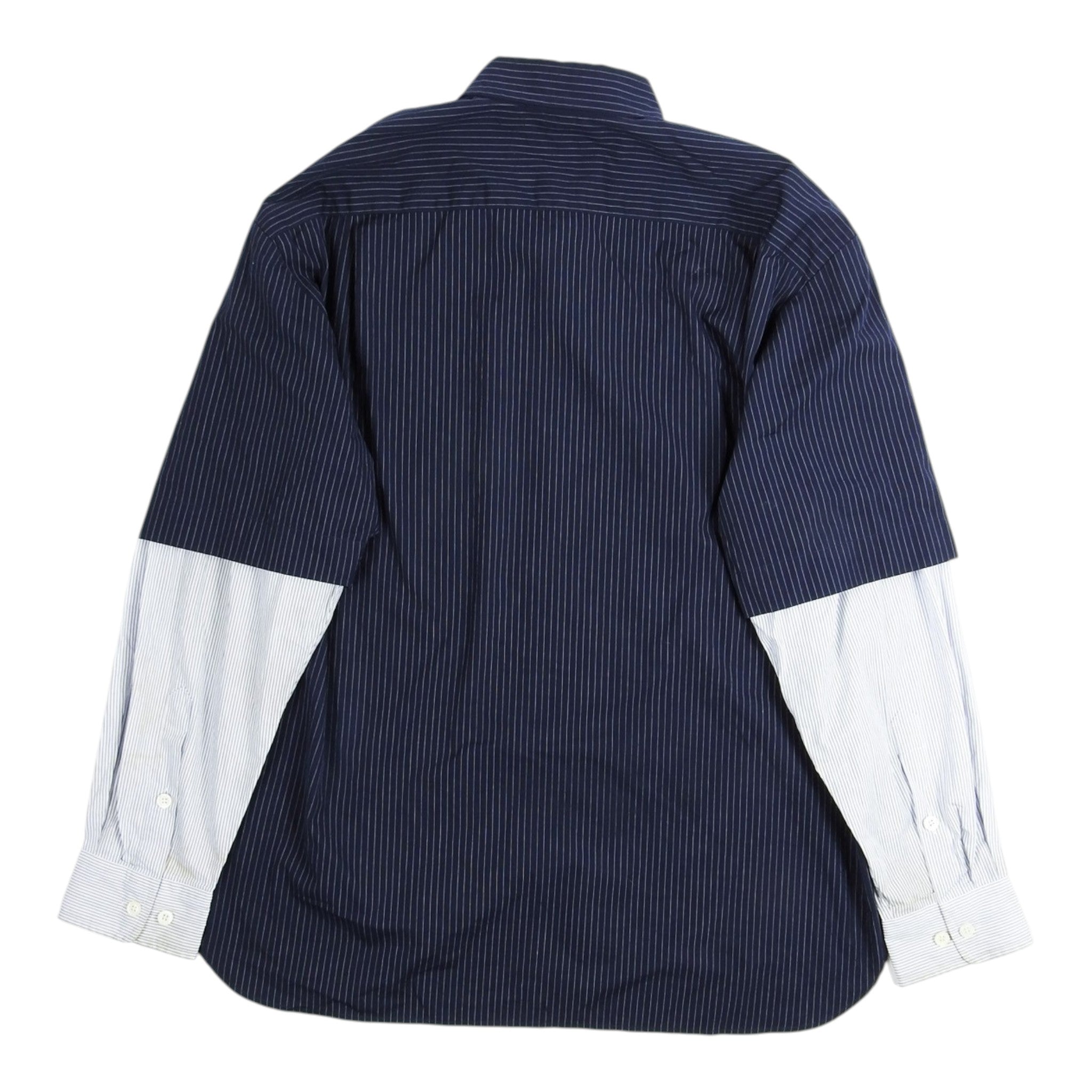 Dries Van Noten Layered Striped Shirt Size Medium