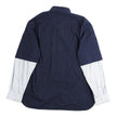 Dries Van Noten Layered Striped Shirt Size Medium