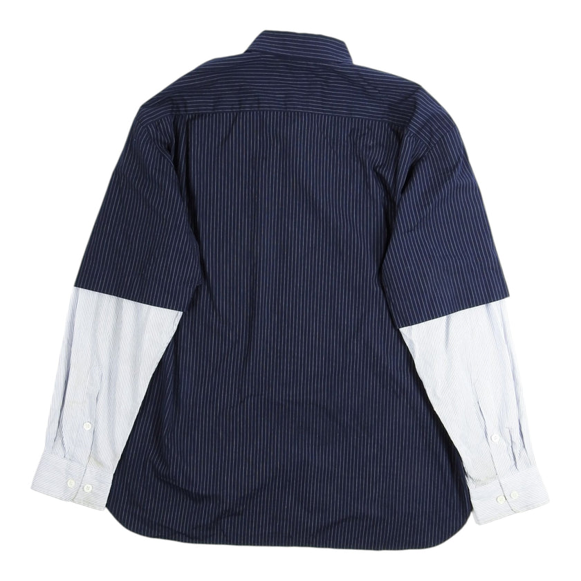 Dries Van Noten Layered Striped Shirt Size Medium