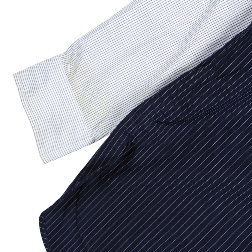 Dries Van Noten Layered Striped Shirt Size Medium