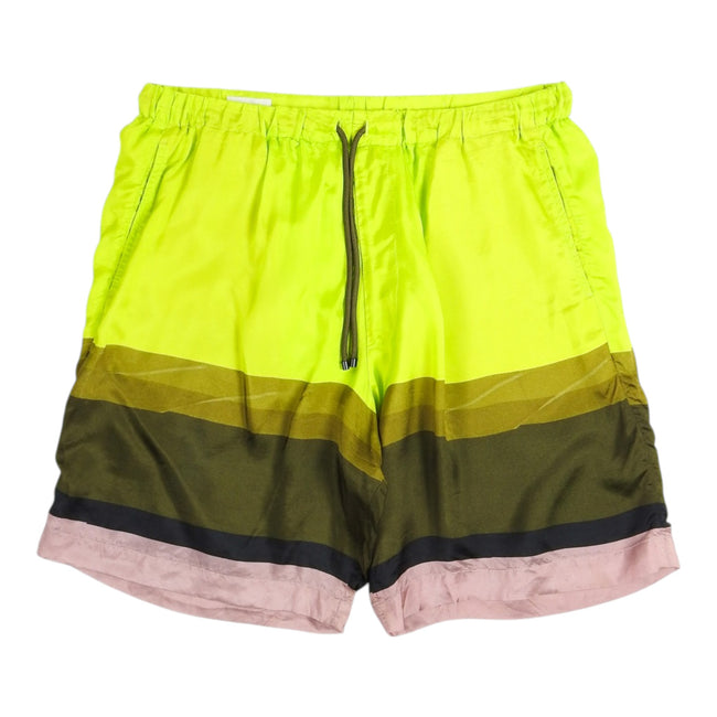 Dries Van Noten Colour Block Shorts Size 52