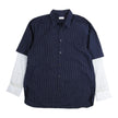 Dries Van Noten Layered Striped Shirt Size Medium
