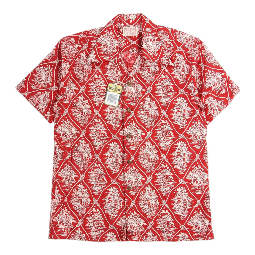 The Real McCoy's Western SS Shirt Size Medium