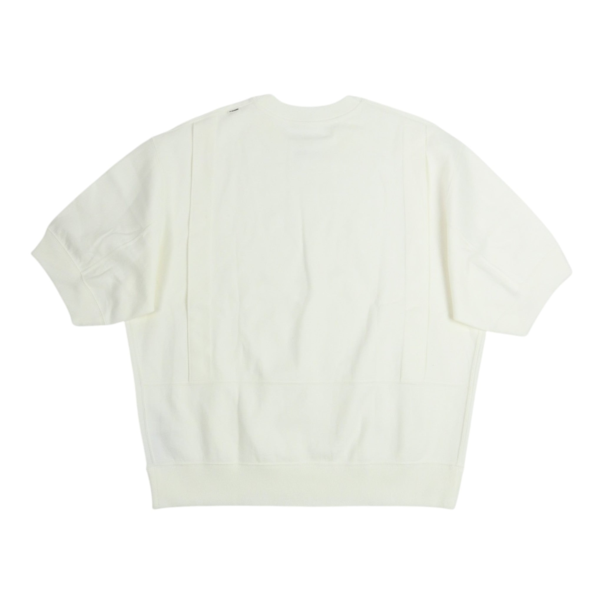 Jil Sander White SS Crewneck Sweatshirt Size Medium