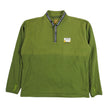Human Made Button Up Polo Sweatshirt Size Medium