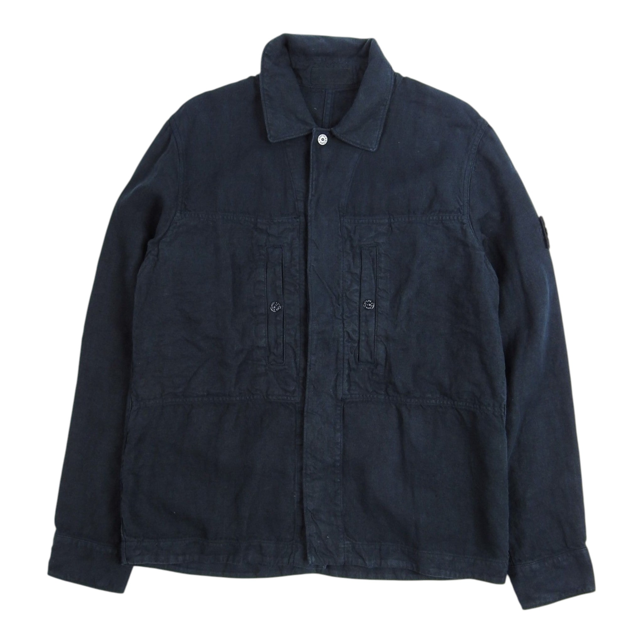 Stone Island Linen Overshirt Size Large