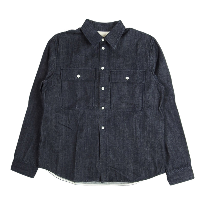 Jil Sander Selvedge Denim Overshirt Size Large