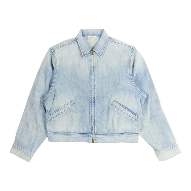 Fear Of God Zip Denim Jacket Size Medium