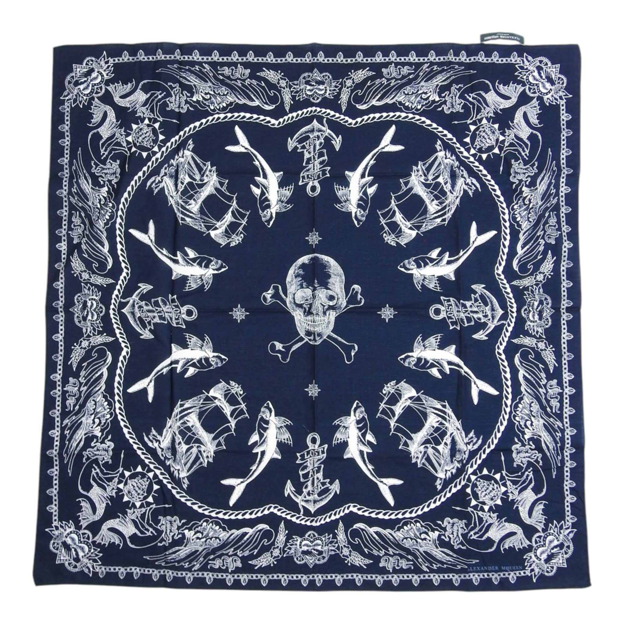 Alexander McQueen Nautical Bandana