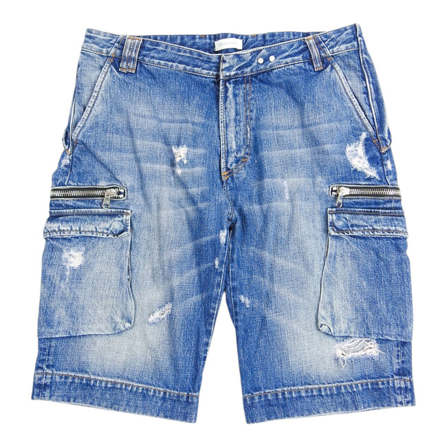 Pierre Balmain Denim Shorts Size 38