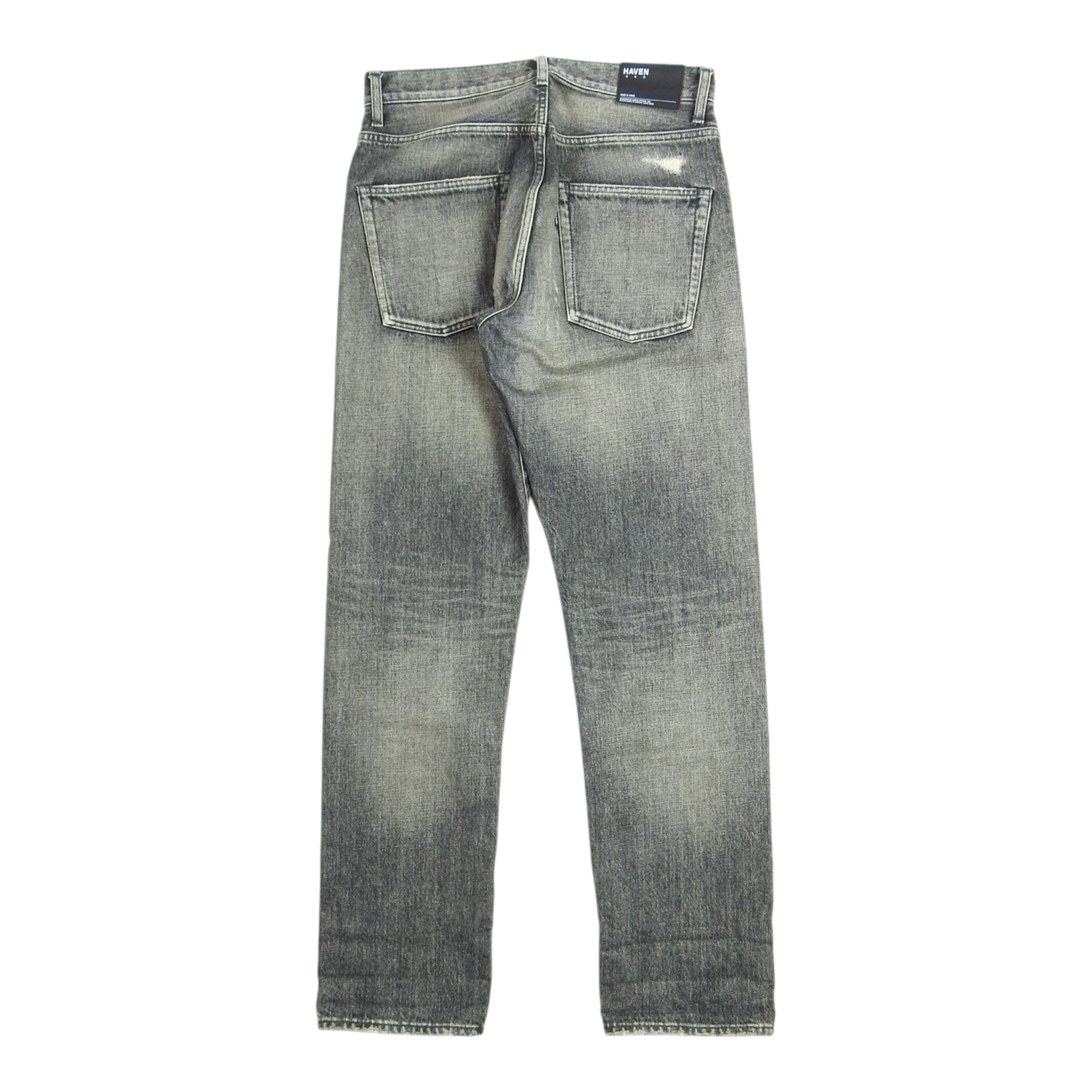 Haven Grey Distressed Jeans Size 2