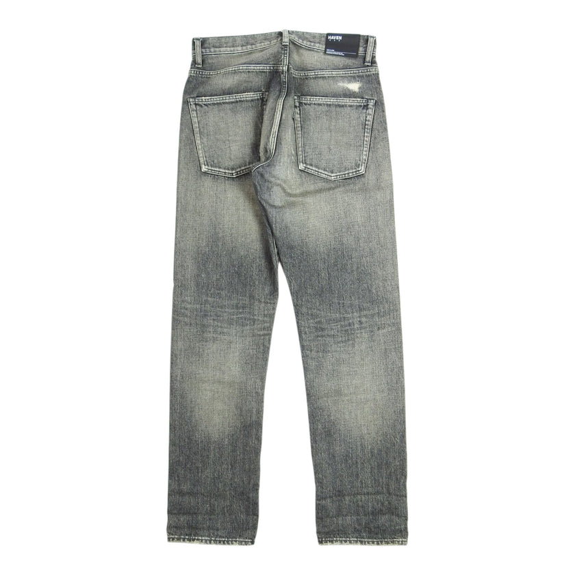 Haven Grey Distressed Jeans Size 2