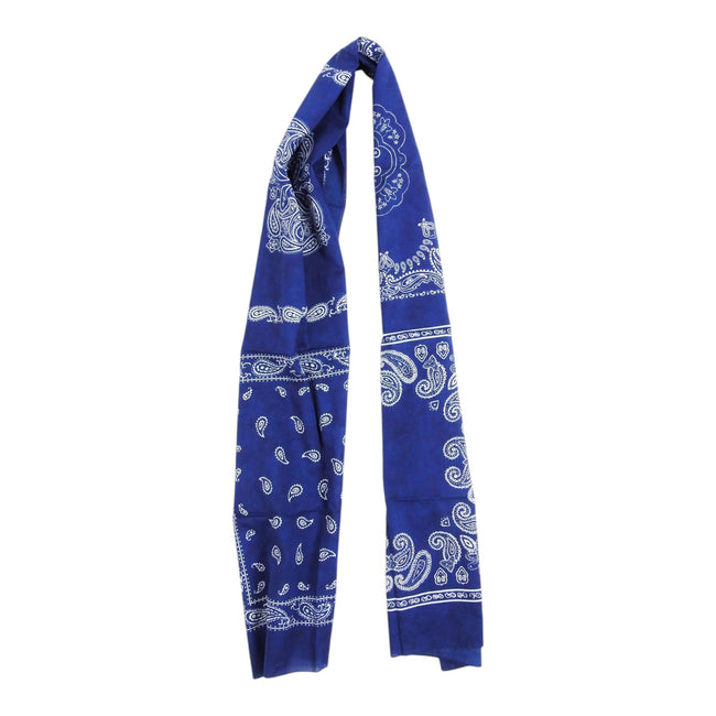 Dondup Navy Bandana Scarf