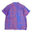 Double Rainbow Cheetah Print Camp Shirt Size Large